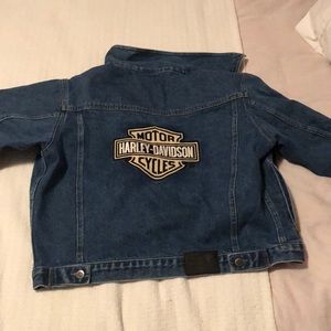 Vintage Harley Davidson Denim Jacket